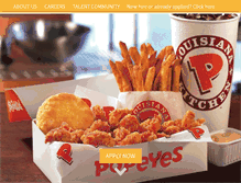 Tablet Screenshot of popeyeshires.com